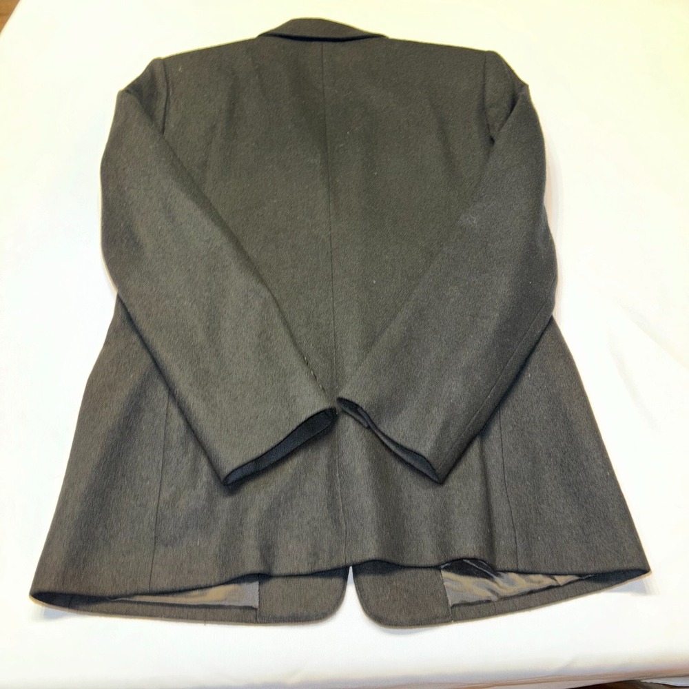 Worthington Black 100% PureWool BlazerJacket Womens Size 8 Woolmark Professional - Picture 6 of 6